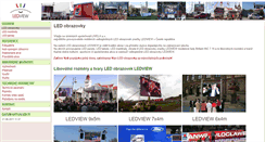 Desktop Screenshot of ledview.cz